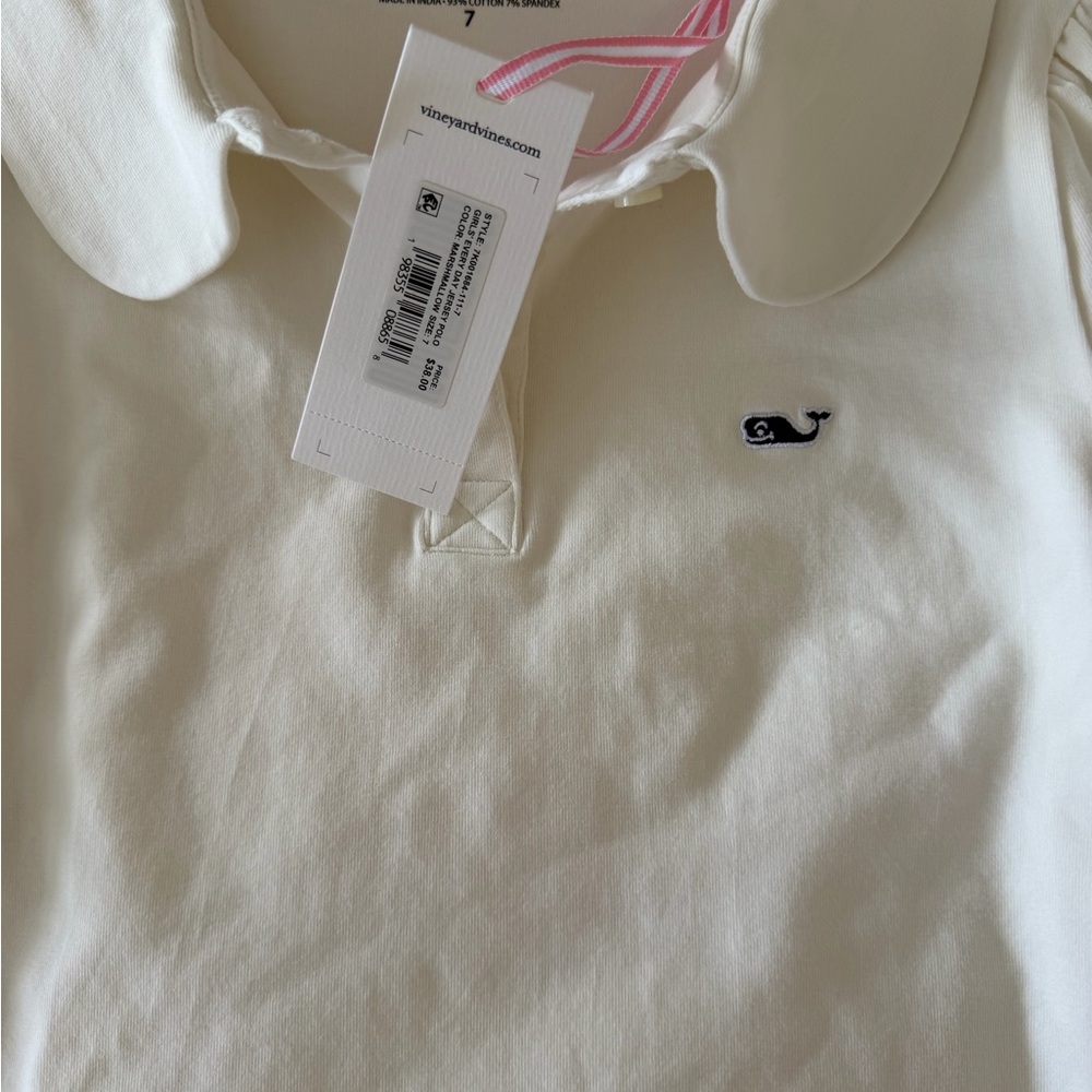 NWT Vineyard Vines Girls Every Day Jersey Polo